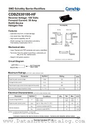 CDBZ630100-HF datasheet pdf Comchip Technology