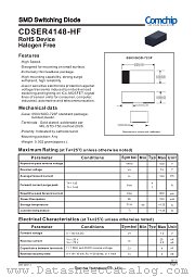 CDSER4148-HF datasheet pdf Comchip Technology