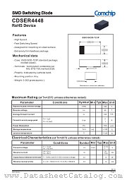 CDSER4448 datasheet pdf Comchip Technology