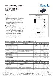 CDSF355B datasheet pdf Comchip Technology