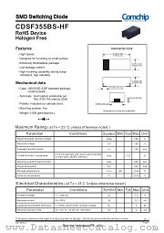 CDSF355BS-HF datasheet pdf Comchip Technology
