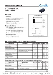 CDSFR101A datasheet pdf Comchip Technology