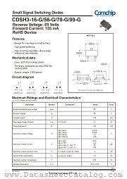 CDSH3-99-G datasheet pdf Comchip Technology