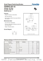 CDSH3-221-G datasheet pdf Comchip Technology