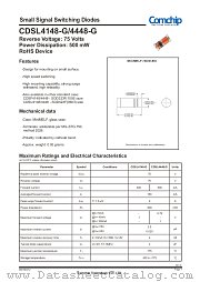 CDSL4448-G datasheet pdf Comchip Technology