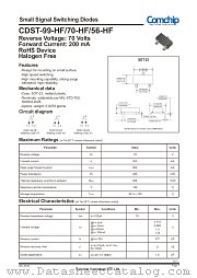 CDST-56-HF datasheet pdf Comchip Technology