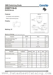 CDST116-G datasheet pdf Comchip Technology
