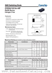 CDSU101A-HF datasheet pdf Comchip Technology