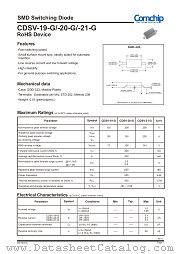 CDSV-20-G datasheet pdf Comchip Technology