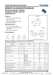 CDSV3-99-G datasheet pdf Comchip Technology