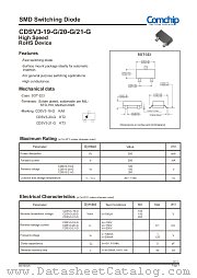 CDSV3-19-G datasheet pdf Comchip Technology