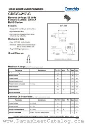 CDSV3-217-G datasheet pdf Comchip Technology