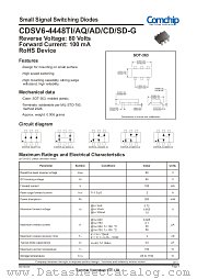 CDSV6-4448TI-G datasheet pdf Comchip Technology