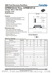 CFRM104-G datasheet pdf Comchip Technology