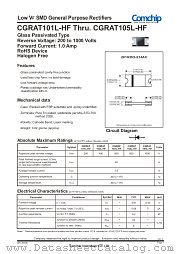 CGRAT101L-HF datasheet pdf Comchip Technology