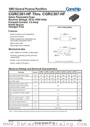 CGRC306-HF datasheet pdf Comchip Technology
