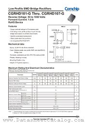 CGRHD104-G datasheet pdf Comchip Technology