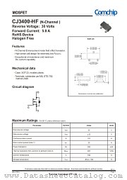 CJ3400-HF datasheet pdf Comchip Technology