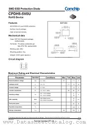 CPDH5-5V0U datasheet pdf Comchip Technology