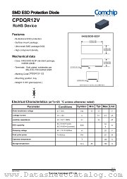CPDQR12V datasheet pdf Comchip Technology