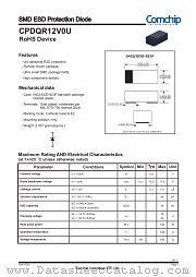 CPDQR12V0U datasheet pdf Comchip Technology