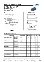 CPDU5V0-HF datasheet pdf Comchip Technology