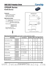 CPDUR24V datasheet pdf Comchip Technology