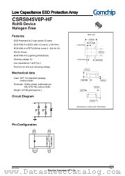 CSRS045V0P-HF datasheet pdf Comchip Technology
