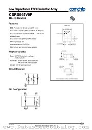 CSRS045V0P datasheet pdf Comchip Technology