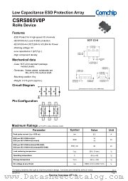 CSRS065V0P datasheet pdf Comchip Technology