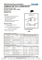CURN102-HF datasheet pdf Comchip Technology