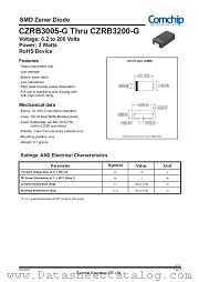 CZRB3100-G datasheet pdf Comchip Technology