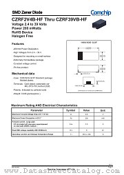 CZRF7V5B-HF datasheet pdf Comchip Technology