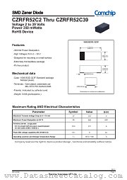 CZRFR52C6V2 datasheet pdf Comchip Technology