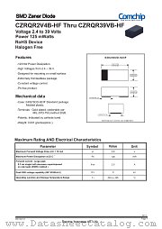 CZRQR4V3B-HF datasheet pdf Comchip Technology