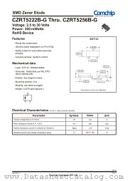 CZRT5235B-G datasheet pdf Comchip Technology