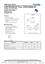 CZRT5228B-HF datasheet pdf Comchip Technology
