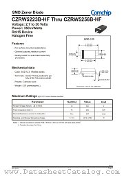 CZRW5240B-HF datasheet pdf Comchip Technology