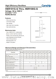 HER107G-G datasheet pdf Comchip Technology
