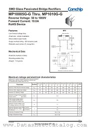 MP1004G-G datasheet pdf Comchip Technology