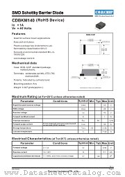CDBKM140 datasheet pdf Comchip Technology