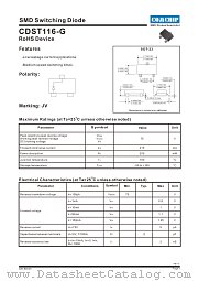 CDST-116-G datasheet pdf Comchip Technology