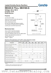 SB320-G datasheet pdf Comchip Technology