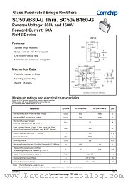 SC50VB80-G datasheet pdf Comchip Technology