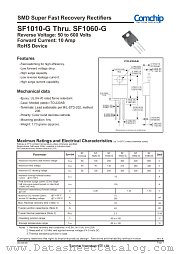 SF1050-G datasheet pdf Comchip Technology