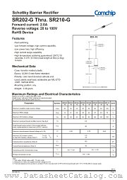 SR204-G datasheet pdf Comchip Technology