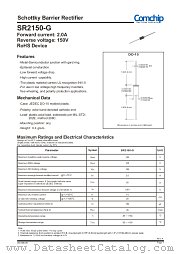 SR2150-G datasheet pdf Comchip Technology
