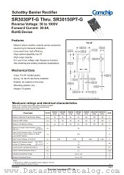SR3050PT-G datasheet pdf Comchip Technology
