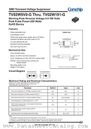 TV02W150B-G datasheet pdf Comchip Technology
