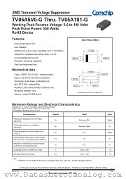 TV05A181J-G datasheet pdf Comchip Technology